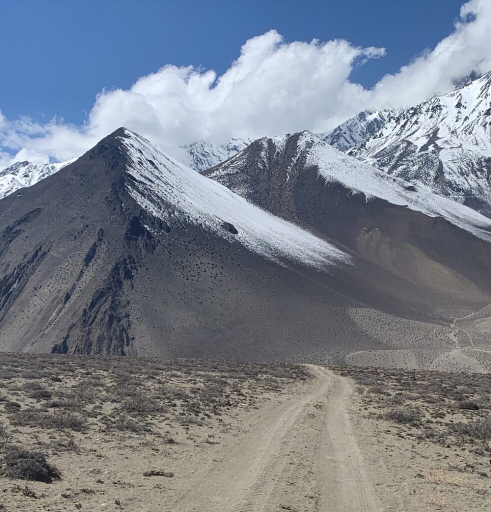 Na niektórych odcinkach na trasie Annapurna Circuit przez wiele godzin góry miałam tylko dla siebie