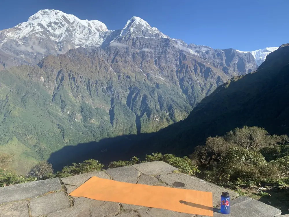 mardi-himal-trek-high-camp-yoga