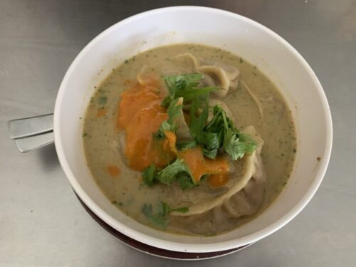 Nepal - momos in the soup (jhol)