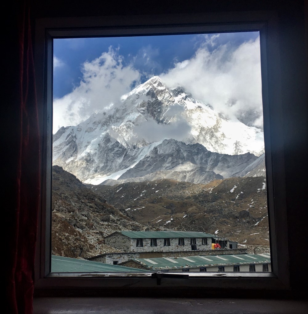 Lobuche - window view