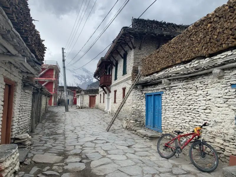 Traditional houses in Tukuche.