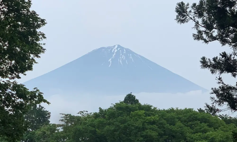 Góra Fuji w maju