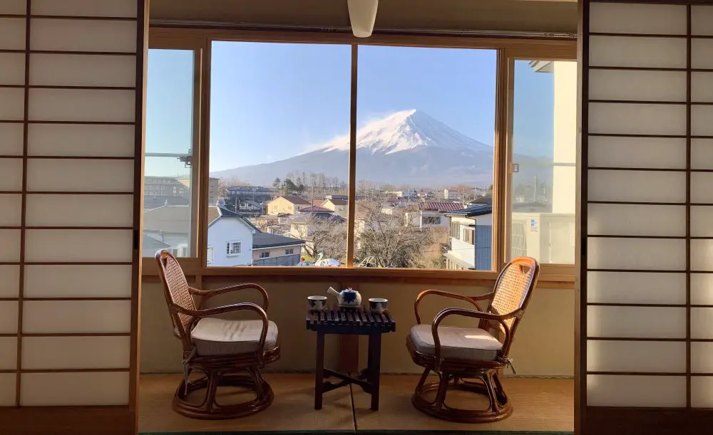 Minshuku Aoiso - the best view of Mount Fuji - Kawaguchi in 2 days