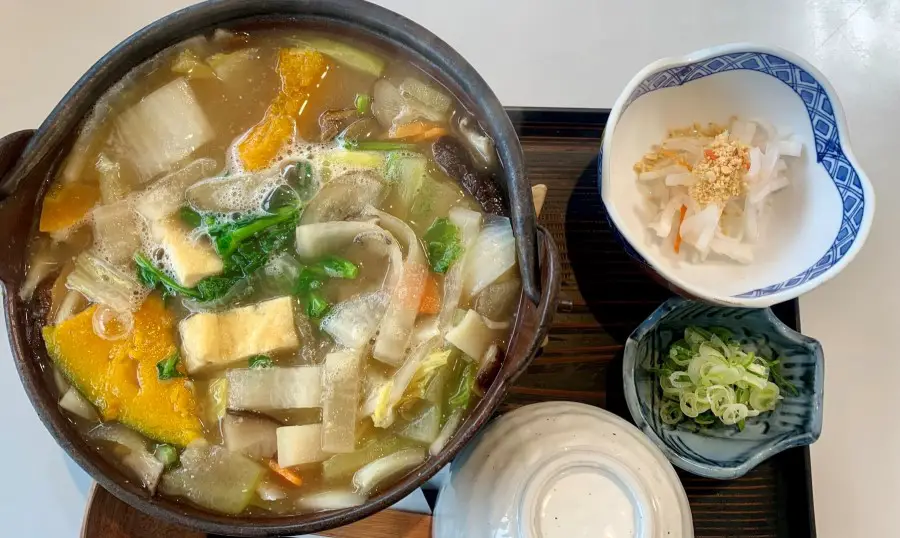 Typical Hōtō soup