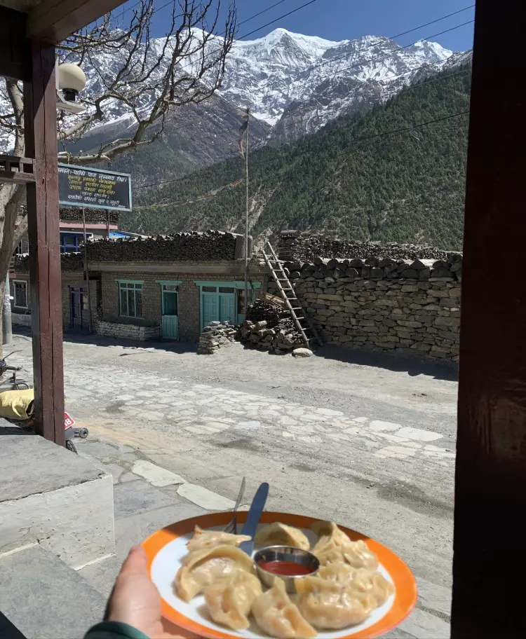 Annapurna Circuit poradnik: jedzenie