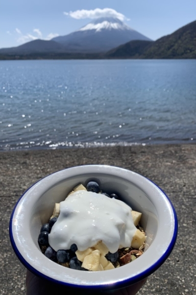 Camping under Mount Fuji