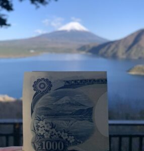 Camping under Mount Fuji