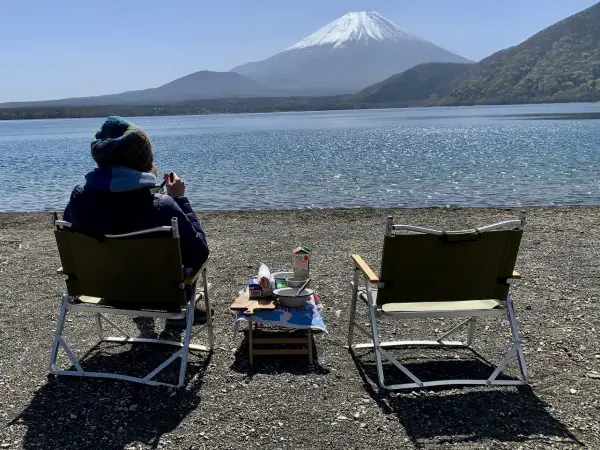 Mt Fuji - camping
