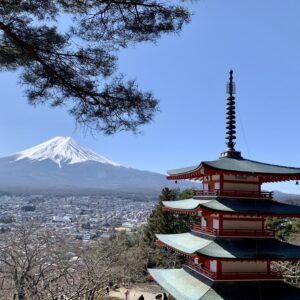 Pagoda Mt. Fuji