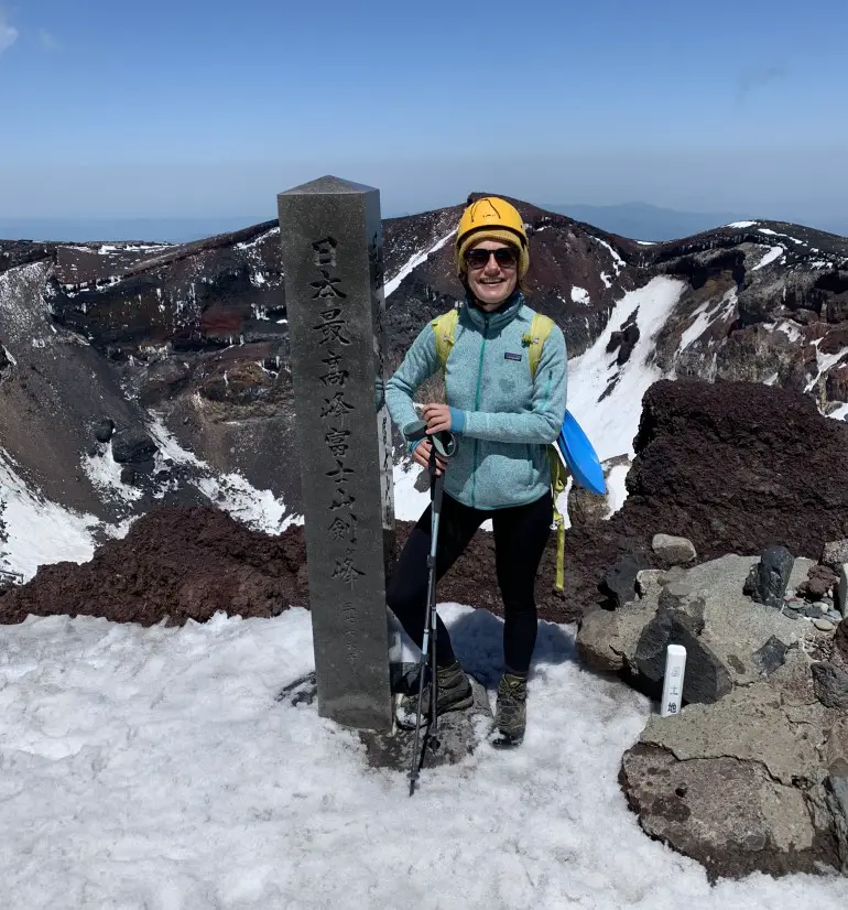 Mount Fuji snow off-season climb - betiful world