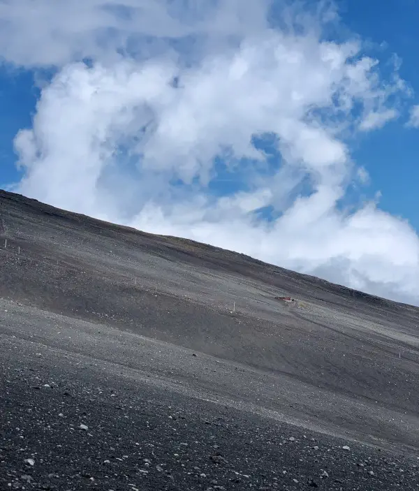 Climbing Mount Fuji from the bottom - Mount Hoei