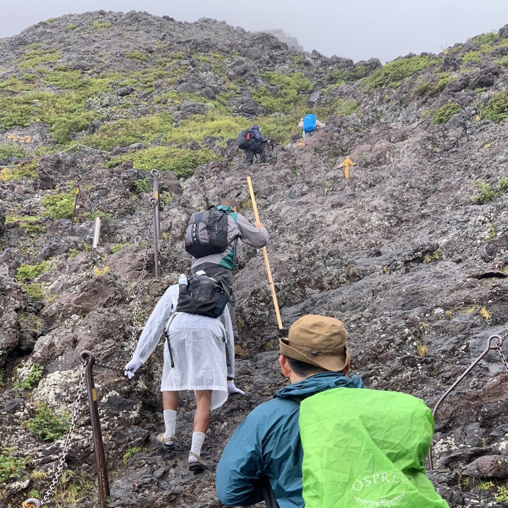 How not to climb Mount Fuji