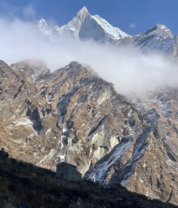 Annapurna Base Camp itinerary mountain views