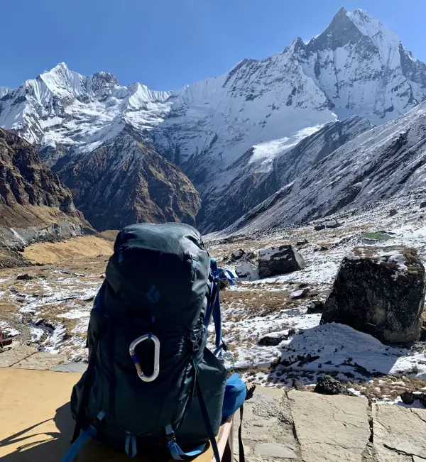Backpack Annapurna Base Camp trek itinerary