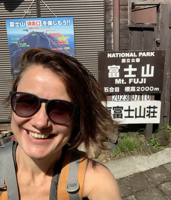 Climbing Mount Fuji via Subashiri Trail- 5th Station