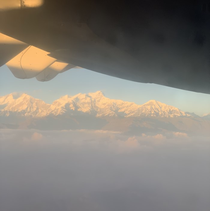 How to get from Kathmandu to Pokhara - flying