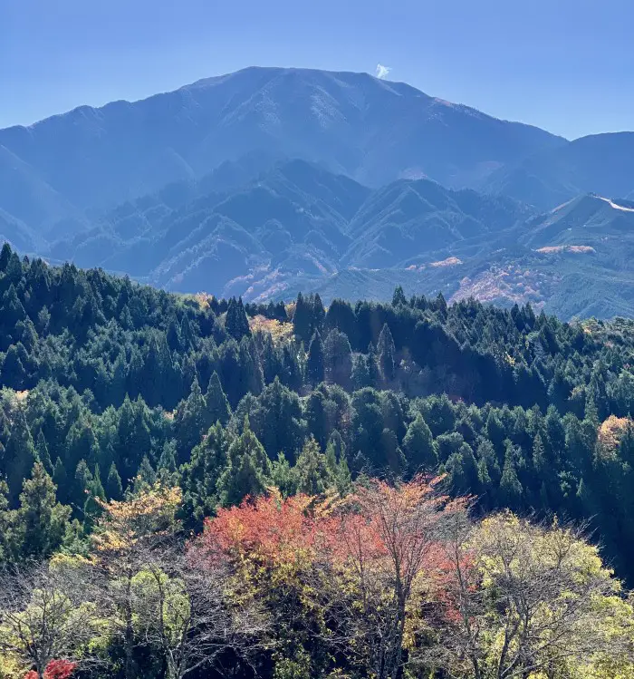 Hiking Nakansendo Trail - Mount Ena from Magome