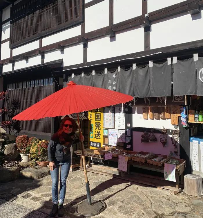 Nakasendo Trail - Magome shops