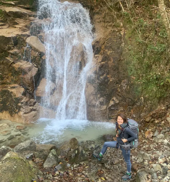 Nakasendo Trail waterfall