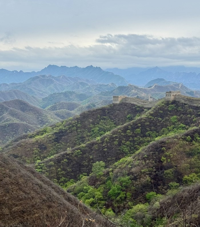 Great Wall 2 Day Independent Hike on a Budget - views