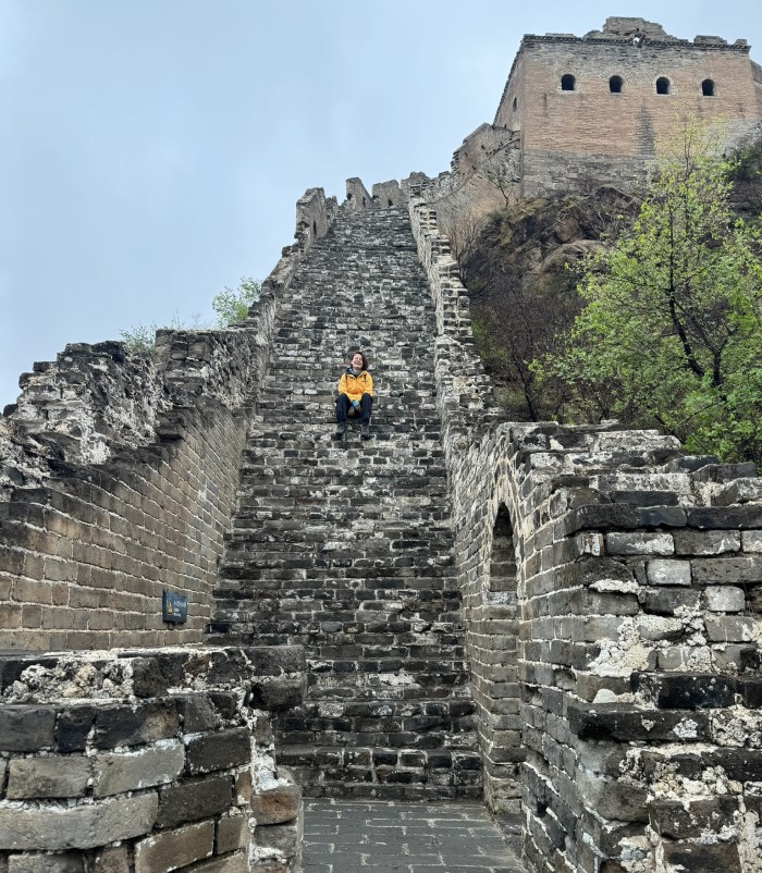 Great Wall Jinshanling steep parts