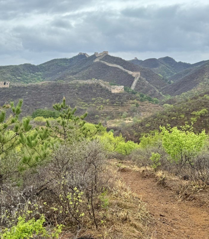 Great Wall military zone Gubeikou - alternative path view