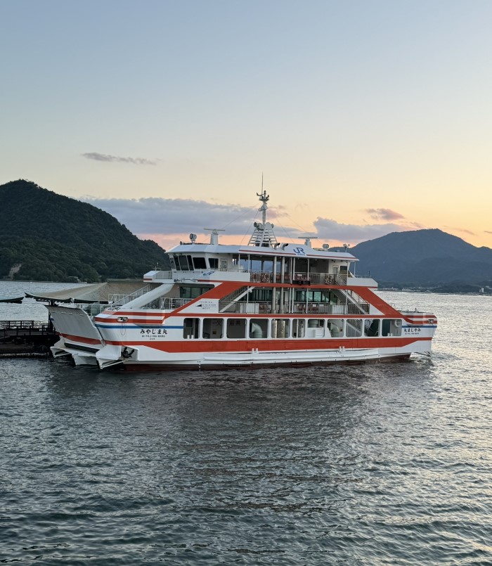 Miyajima Island - ferry