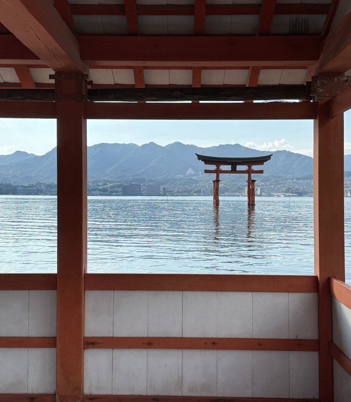 Miyajima Island torii gate - short day trip