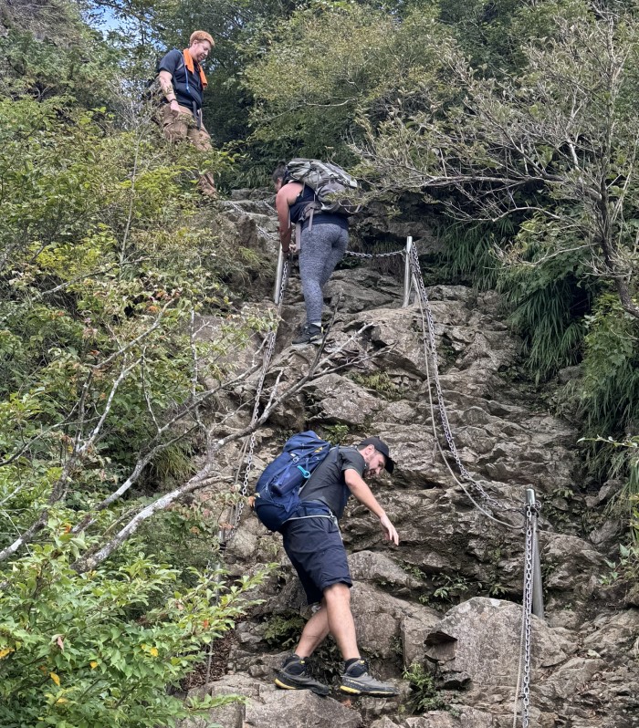 Mount Tanzawa hike chains