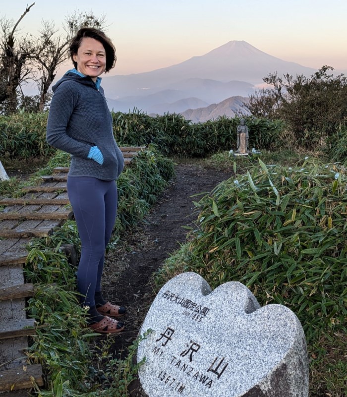 Mount Tanzawa summit betifulworld