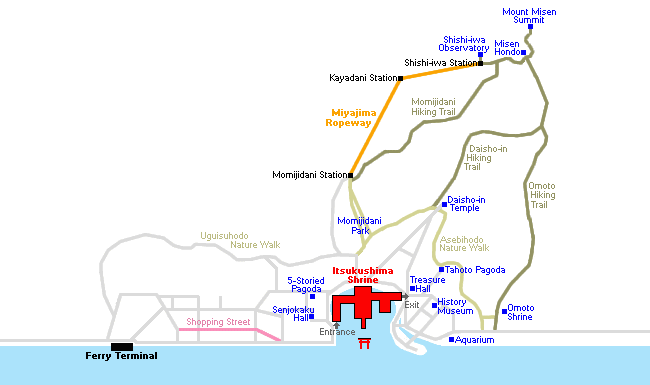 miyajima map